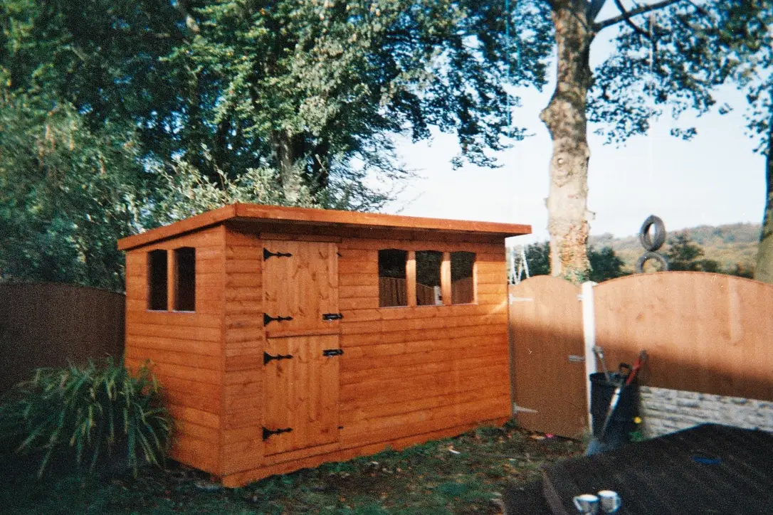 GARDEN SHED WITH A SPLIT DOOR BY LANCASHIRE SUMMERHOUSES