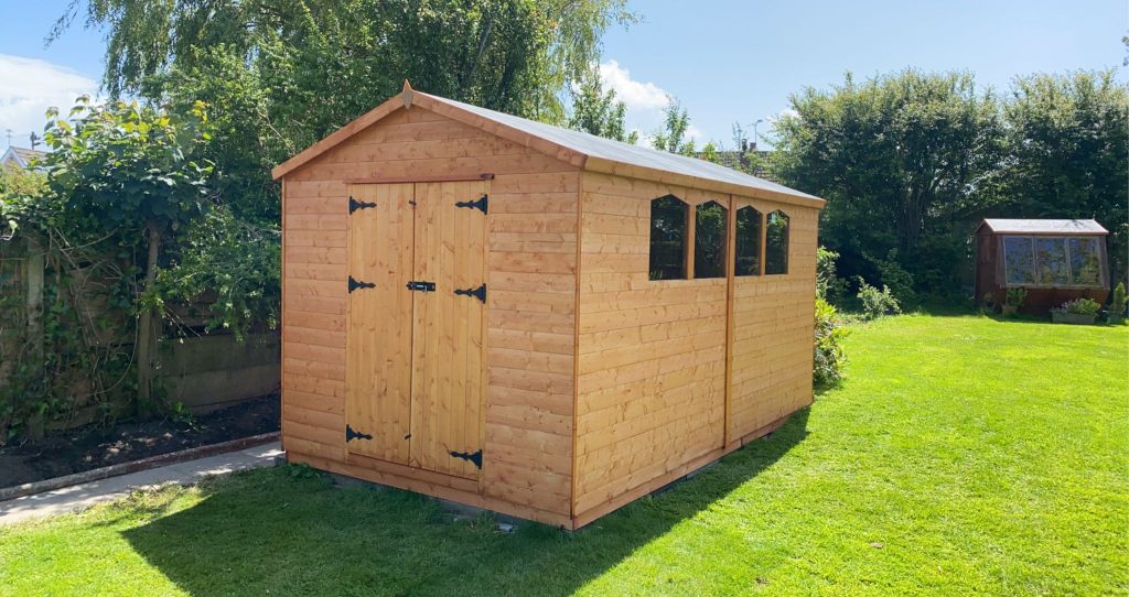 OUR ULTIMATE GARDEN SHED THAT IS GUARANTEED DRY FROM RAIN